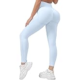 ViKiUiKi Workout Leggings Seamless Butt Lifting Women's Leggings Tummy Control High Waist Stretchy Yoga Pants for Gym Running