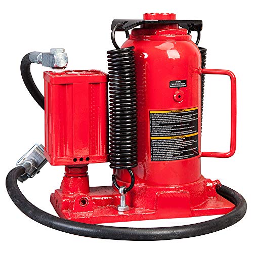 Torin Big Red Air Hydraulic Bottle Jack, 20 Ton (40,000 lb) Capacity