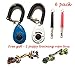 Dog Training Clicker with Wrist Strap and Dog Whistle to Stop Barking Free Gift - 2 Puppy Rope Toys YYVIGO