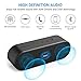 Bluetooth Speaker, Wireless Bluetooth 4.2 Portable Speakers with Built-in Mic, Louder Volume 20W Power, More Bass, for Home Travel Camping Biking