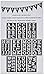 me & my BIG ideas Trend Chalk Alphabet Stickers, White, Large