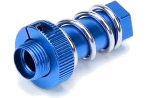 UURCSKY Aluminum Servo Saver Tube with Clamping Nut for Arrma 1/8 Kraton 6s Senton Talion Typhon 1/7 Infraction Mojave Upgrade Parts(Navy Bule)