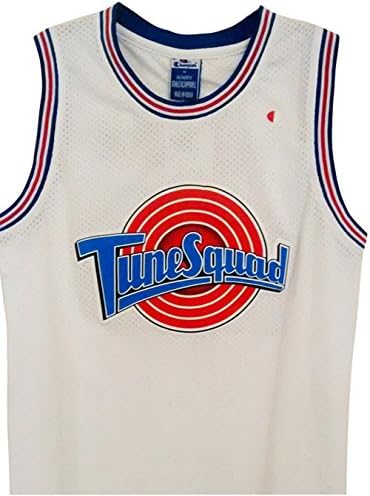 Christmas Gift 2016 Tune Squad Space Jam Michael Jordan Jersey #23 White M