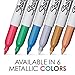 Sharpie Metallic Fine Point Permanent Marker, Bronze, 2-Pack