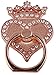 LuckRING Crown Ring Grip 360 Phone Holder Phone Stand for Smartphones and Tablets - Universal use Including The iPhone 6S, Samsung Galaxy S5 S6 Edge iPad & All Other Models Rose Gold