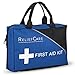 RELIEFCARE Nautical Essential Survival Medical First Aid Kit Bag – 200 Pcs – Supplies – Compact & Lightweight – Ideal as Home, Sports, Adventure, Hiking, Office