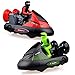 ToyPark RC Battle Bumper Cars, Set of 2 Stunt Remote Control Vehicles ,Speed Electric Trucks with Ejectable Drivers
