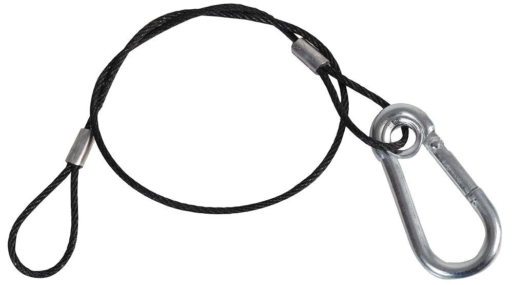 Pulse PLS00448A Black Wire Safety Bond, 2 mm x 350 mm