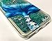 IPhone 7 Case, YogaCase Liquid Glitter Back Protective Cover (Mermaid Tale)