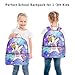 ALAZA Kids Unicorn Backpacks for Girls, Galaxy Girls School Bookbags for Elementary