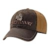 Legendary-Whitetails-Mens-Two-Tone-Brown-Vintage-Buck-Cap-Brown-One-Size