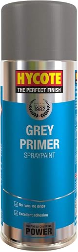 Hycote Grey Primer 400ml Pack of 12 Grey Primer Spray Paint view 2