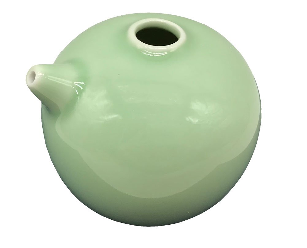 Easyou Porcelain Water Dropper Container for Calligraphy and Painting Ceramic Oriental Art Supply Color: Jade