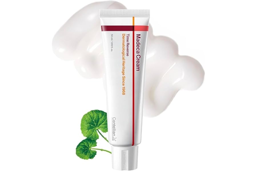 CENTELLIAN 24 Madeca Cream Time Reverse (1.69fl oz) – Advanced Fast-Absorbing & Nourishing, Hydrates, Firms & Reduces Wrinkles, Low Irritation, Korean Skin Care Centella Asiatica, Collagen