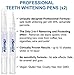 iSmile Teeth Whitening Pen (2 PACK), 35% Carbamide Peroxide Gel, 30+ Whitening Treatments, For Sensitive Teeth, Refill Kit, Pure Pearl White, Made in USA - by iSmile California (2 pens)