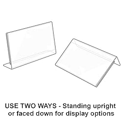 Azar Displays 112732 5" W x 3.5" H Horizontal