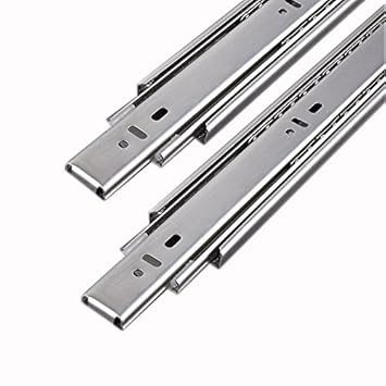 Hafele 350 Mm 14 Inch Soft Close Ball Bearing Runner Silver 40