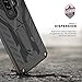 Zizo Static Series Compatible with Samsung Galaxy S9 Plus Case Military Grade Drop Tested with Built in Kickstand Black