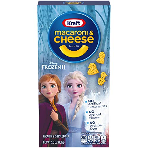 Kraft macaroni&Cheese - spongebob squarepants enriched macaroni product (durum Wheat flour, Wheat flour, niacin, ferrous sulfat (021000013425)