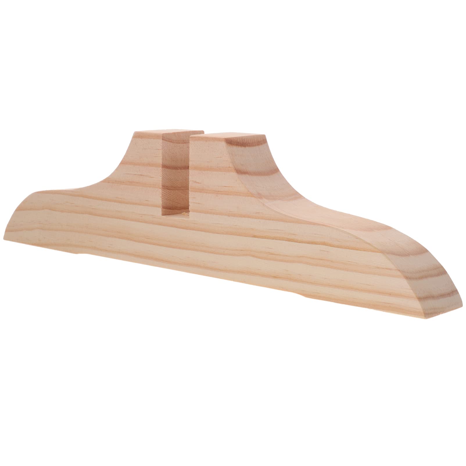 iplusmile Folding Room Divider Stand Wooden Screen Panel Feet Privacy Screen Holder Room Divider Bracket Wood Base Partition Base Support Legs for Hotel Home Office