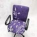 Echaprey One-Piece Stretchy Washable Rotating Swivel Computer Office Chair Covers Removable Dining Chair Covers (Pattern 5)