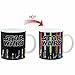 Star Wars Mugs, Lightsabers Heat Change Coffee Mug, Ceramic Heat Reactive Cup, Great Gift for Star Wars Fans, Birthday Gift For Men & Women, Valentine's Day Present Idea