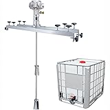 NYMFEA Pneumatic Agitator for IBC Tank, 1 Ton 3/4HP