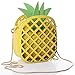 U-WARDROBE Women's Shoulder Bags, Fashion Pineapple Shape Clutch Purse Cross Body Bag Handbags For Girls Women