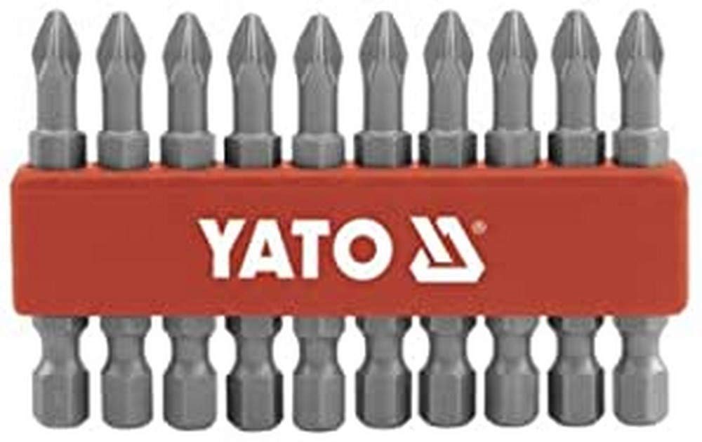 Yato Professional – Screwdriver BITS of 10pcs PH2 x 50 mm S2