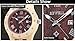 GBlife Bewell ZS - W109A Men Wooden Quartz Watch Round Dial Analog Handmade Wood Wristwatch (Ebony)