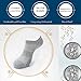 Women's Low Cut Socks,6-Pair Ankle No Show Athletic Short Cotton Socks by Sioncy (Black+White+Dar Grey+Light Grey)
