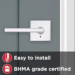 Kwikset 91550-002 Halifax Slim Square Privacy