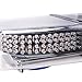 Orion Motor Tech 240 LED Yellow Roof Top 12V Mini Bar, Law Enforcement Truck Car Vehicle Emergency Hazard 7-Modes Beacon Light Snow Plow Safety Flash Strobe Light W/Magnetic Base
