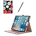ProCase for iPad Pro 12.9 2017/2015 Case (1st & 2nd Generation), Stand Folio Case Cover for iPad Pro 12.9 Inch (Old Model 2017/2015), with Multiple Viewing Angles, Pencil Holder - Circles