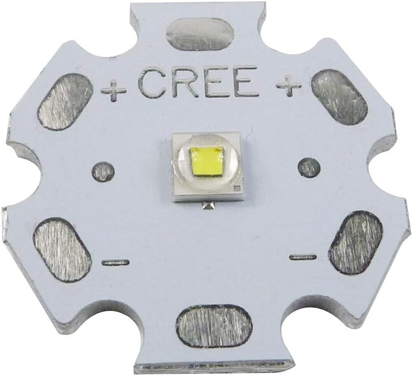 Nagulagu 10PCS Cree XLamp XP-E2 XPE2 1W 3W Warm White 3000K LED Emitter diode 20mm Star Base for DIY