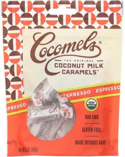 Cocomel Organic Espresso Coconut Milk Caramel, 3.5 Ounce -- 6 per case.