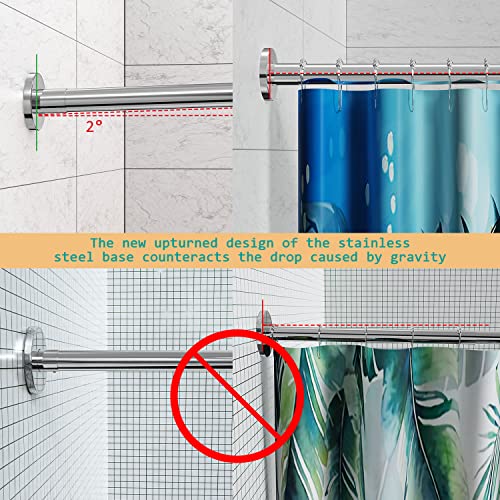 SIKAIQI Stretchable 304 Stainless L Shaped Bathroom Bathtub Corner
