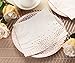 Juvale Rose Gold Polka Dot Party Supplies - 24-Piece Paper Plates, Napkins & Cups - Disposable & Durable Tableware - Coordinated Decor for Birthdays, Weddings, Bridal & Baby Showers
