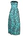 Leadingstar Women's Wrapped Chest Sexy Boho Style Maxi Long Dress (Green, S)