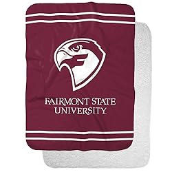 Fairmont State University Primary Logo Stripes