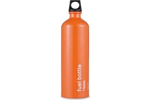 Aluminum Alloy Fuel Bottle for Activities Camping Hiking Picnicking Backpacking Cooking Lightweight Portable
