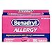 Benadryl Allergy Ultratab Tablets, 100 tablets (Pack of 2)