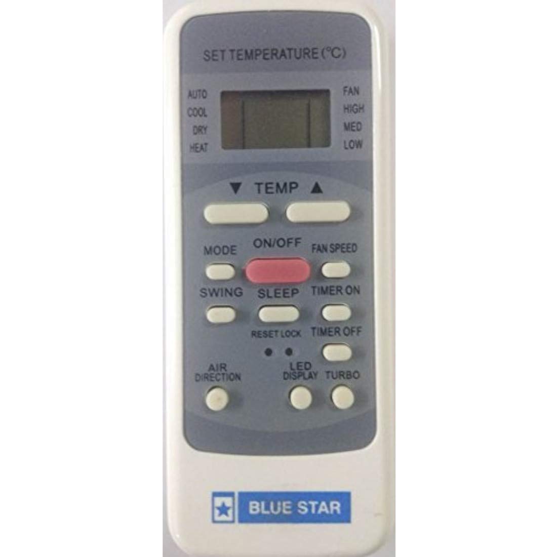 Blue Star Split Ac Remote Function Guide
