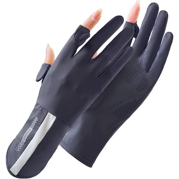 Women’s Sun Protective Gloves – UV Protection Summer Driving & Riding Gloves – One Size Polyester