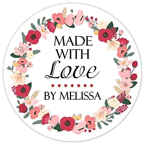 Amazon Com Made With Love Labels Canning Labels From The