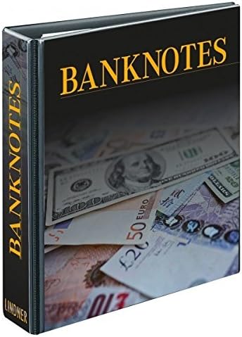 PUBLICA M Ring binder in banknote design [Lindner 3537R] empty