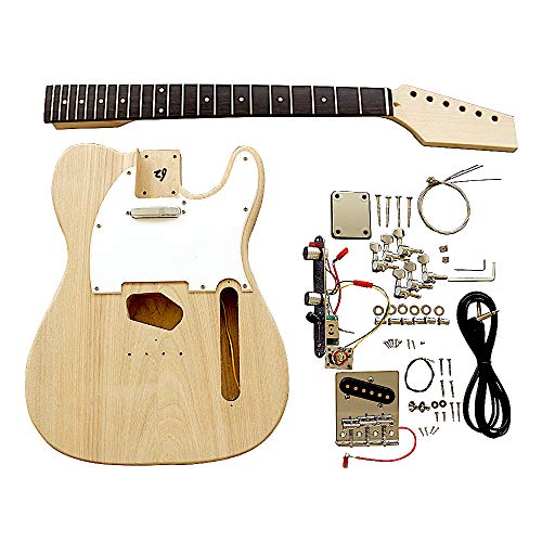 Coban Guitars Kit de bricolaje para guitarras eléctricas TL6W cuerpo de