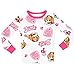 Paw Patrol Girls Pajamas 6 White