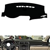 leather dash board cover mat Compatible with FORD