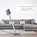 Deik Cordless Vacuum Cleaner, 2 in 1 Vacuum Cleaner, Cordless Stick Vacuum with High Power & Long Lasting, Lightweight Handheld Vacuum with 22.2 V Lithium Ion Battery Rechargeable